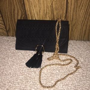 NWOT Street Level Anthropologie Black Crossbody